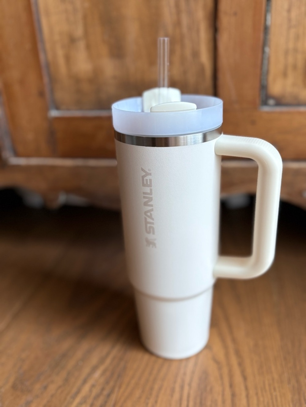 Stanley Ivory and Silver 30oz Travel Tumbler